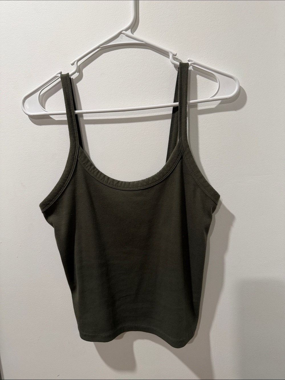 wild fable Olive Green Scoop Neck Tank